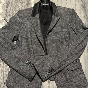 Express Tweed Blazer